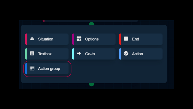 Snapzone in an action node  (10)