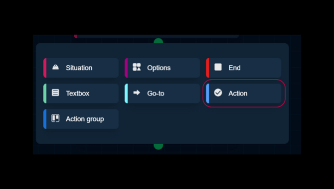 Snapzone in an action node  (8)