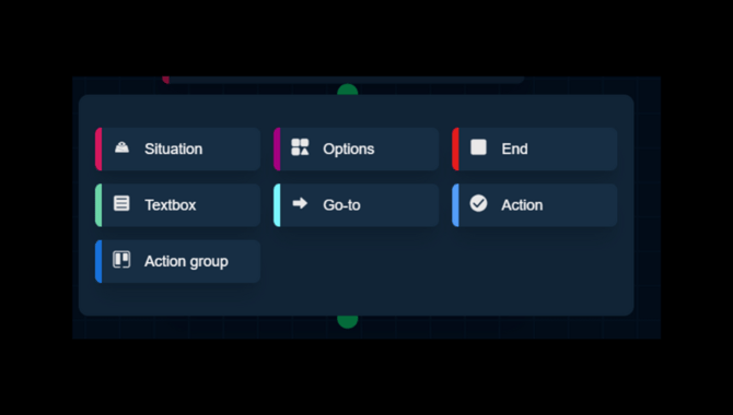 Snapzone in an action node 