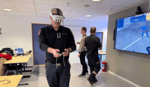 Fire rescuer VR Headset